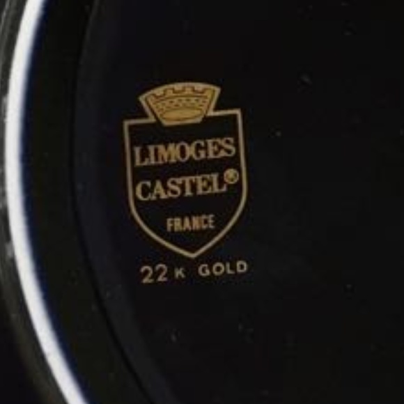 Vintage French Limoges, 22k Gold Queen Elizabeth 2 - Picture 3 of 8